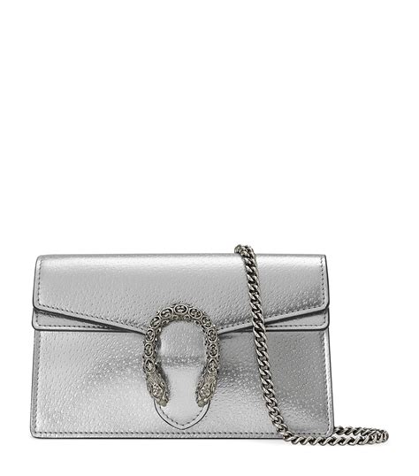 gucci dionysus super mini silver